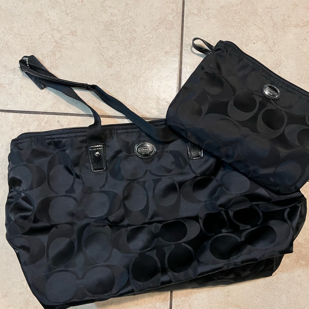 Coach Weekender Duffle set